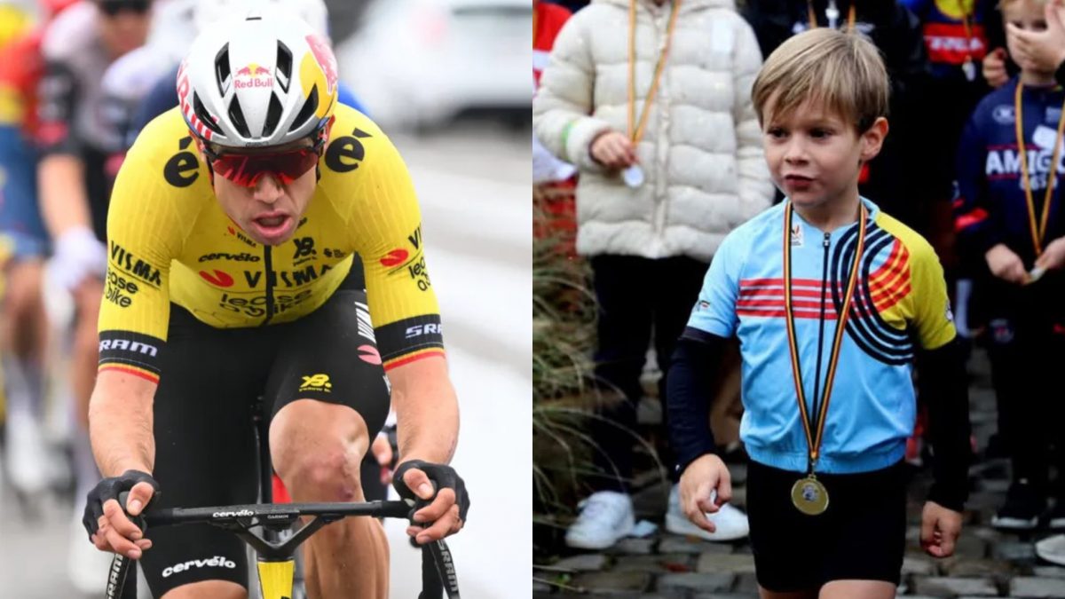 El Van Aert de 4 años ya sube a podios mientras el padre dibuja su 2026 con ciclocrós y una gran duda
