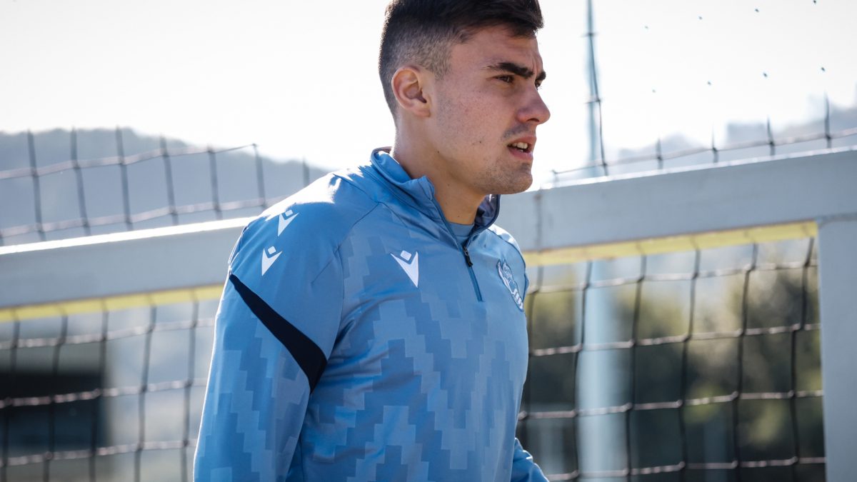 Barrenetxea no entrena con sus compañeros