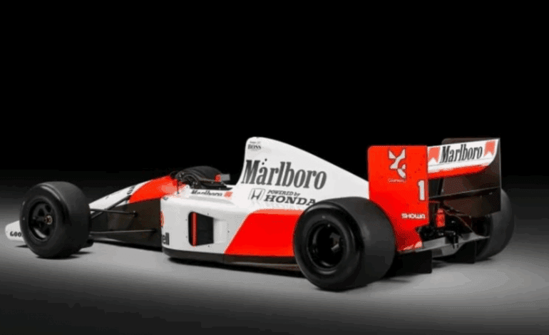 A subasta por 15 millones de dólares el mítico McLaren con el que Ayrton Senna ganó en 1991