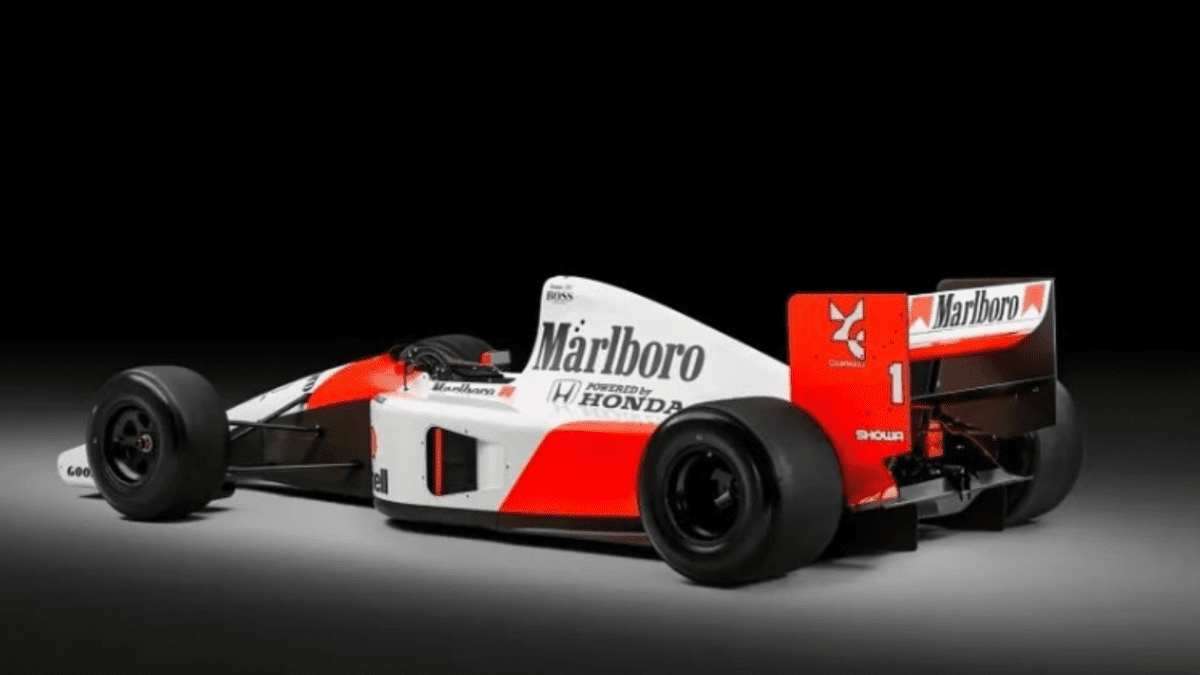A subasta por 15 millones de dólares el mítico McLaren con el que Ayrton Senna ganó en 1991