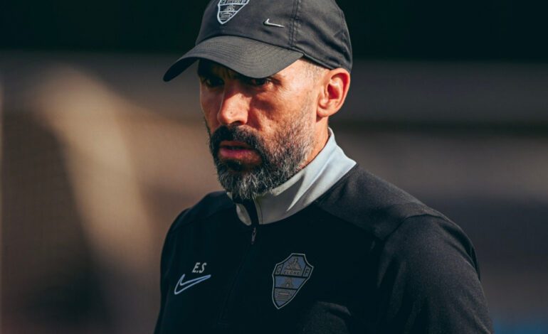 Eder Sarabia confía en el Elche pese a la racha sin victorias