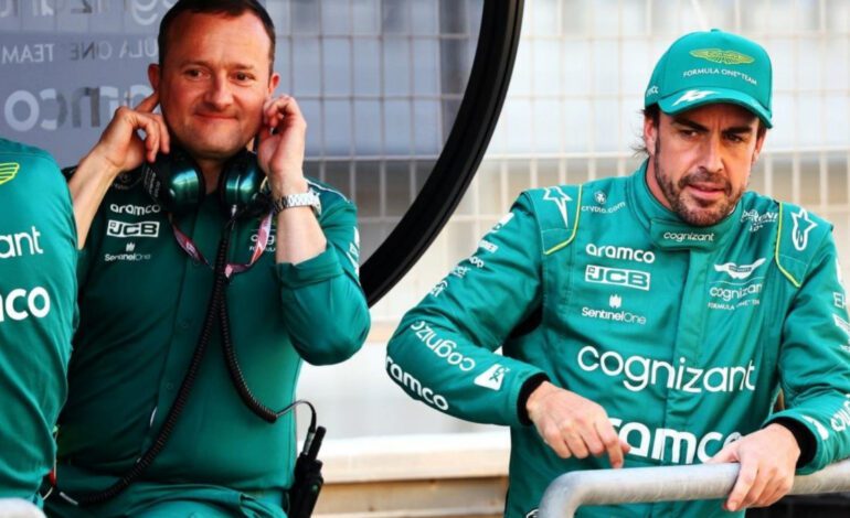 Aston Martin despide a Blandin, el gurú del enorme 2023 de Alonso