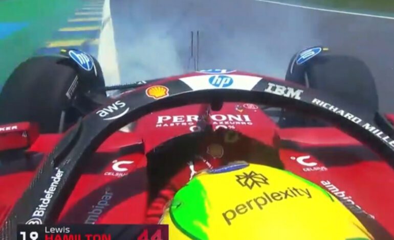 Hamilton sigue sufriendo y se marca un doble trompo