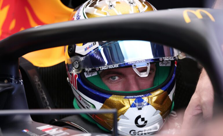 Verstappen cae en la Q1 de Brasil y saldrá 16º