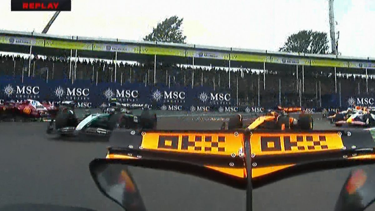 Ferrari KO, Sainz toca a Hamilton y Piastri ‘elimina’ a Leclerc