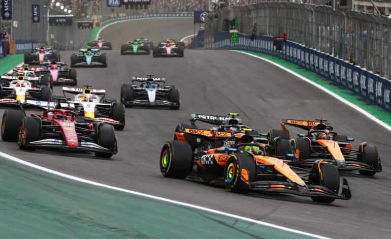 Norris ya no es bLando sino una roca, mientras Verstappen es increíble