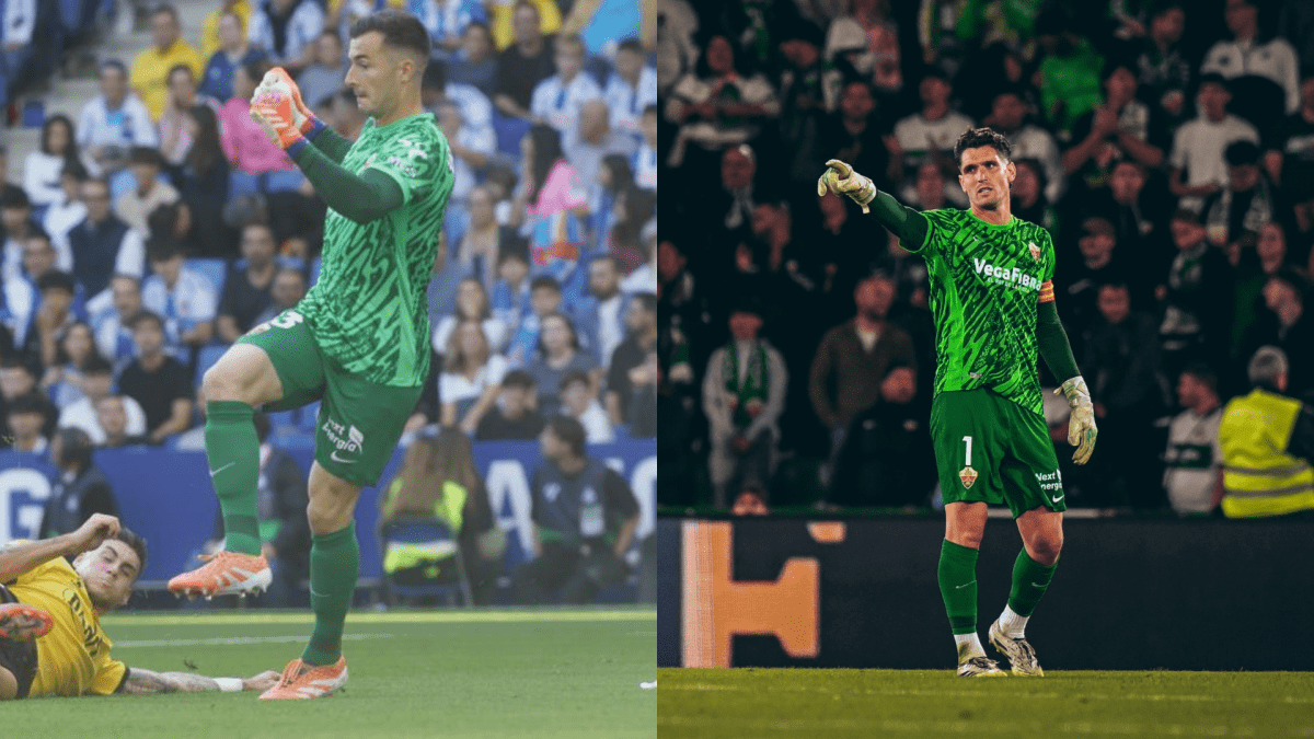 Sarabia mantiene la incógnita en la portería del Elche