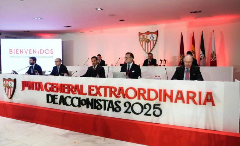 Las cuentas del Sevilla para la Junta General de accionistas convocada el 15 de diciembre