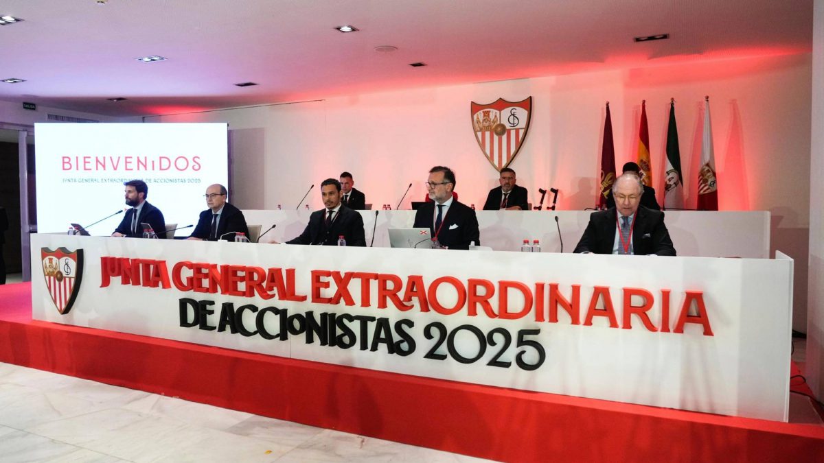Las cuentas del Sevilla para la Junta General de accionistas convocada el 15 de diciembre