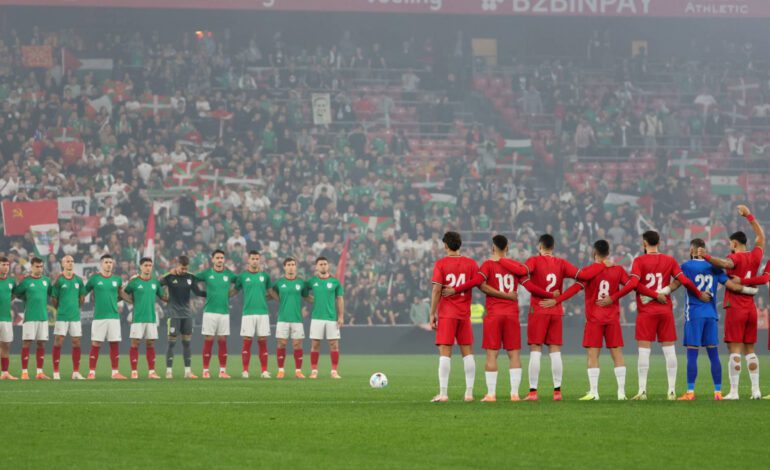 El pueblo vasco se vuelca con Palestina en San Mamés