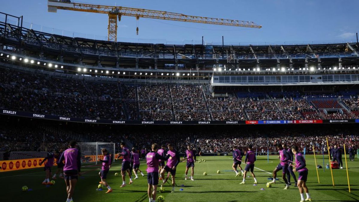 El Barça reconoce premura al abrir el Spotify Camp Nou y se la clava al Athletic, que no tendrá entradas