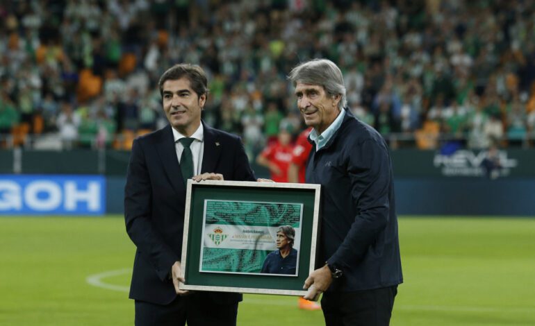 Pellegrini y el Betis acercan posturas para la renovación