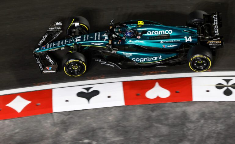 Horarios de los libres F1 del GP de Las Vegas y dónde ver hoy en TV los entrenamientos de Alonso y Sainz