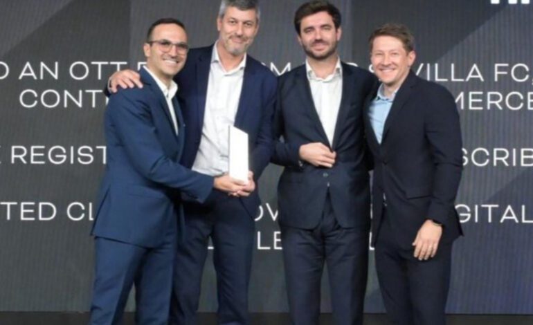 Sevilla FC+, mejor nueva plataforma del año en los Sports Media Awards