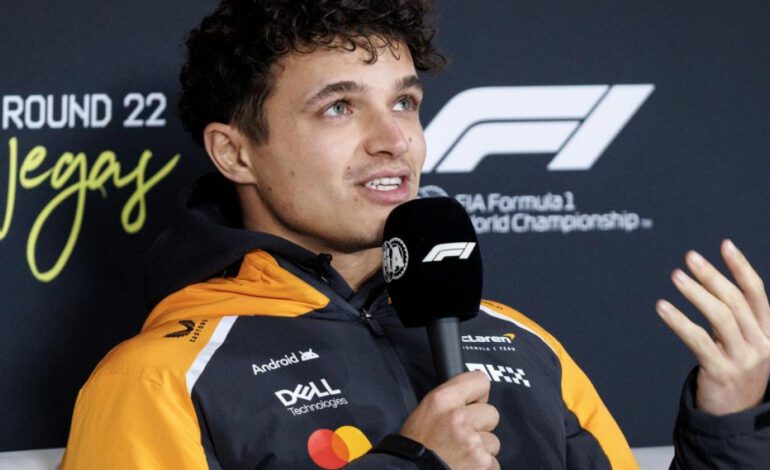 Norris lo reconoce, «odio el graining, odio el subviraje, odio que el tren delantero no funcione»