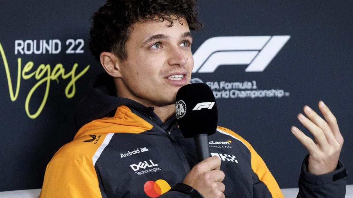 Norris lo reconoce, «odio el graining, odio el subviraje, odio que el tren delantero no funcione»