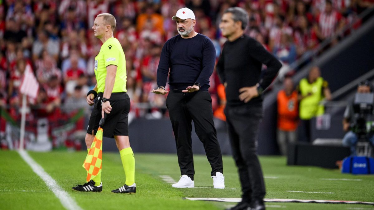 El Slavia de Praga prepara el partido ante el Athletic sin dos de los tres mejores jugadores de la plantilla