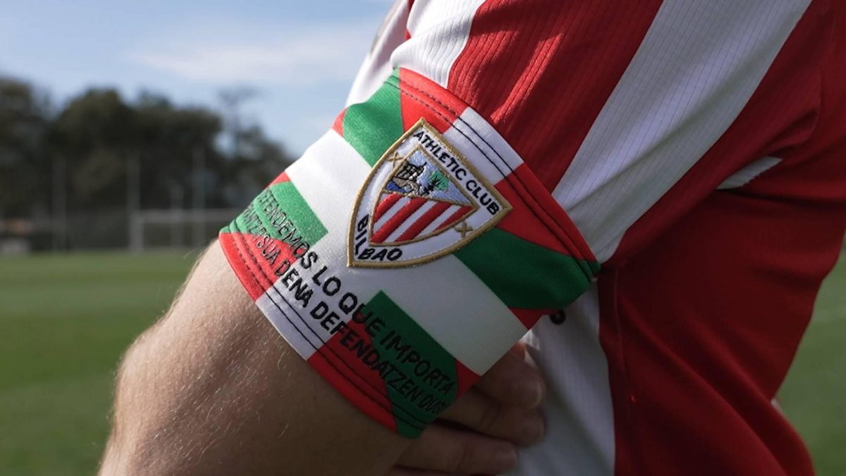 Los capitanes del Athletic lucirán un brazalete especial en defensa de los derechos de la infancia