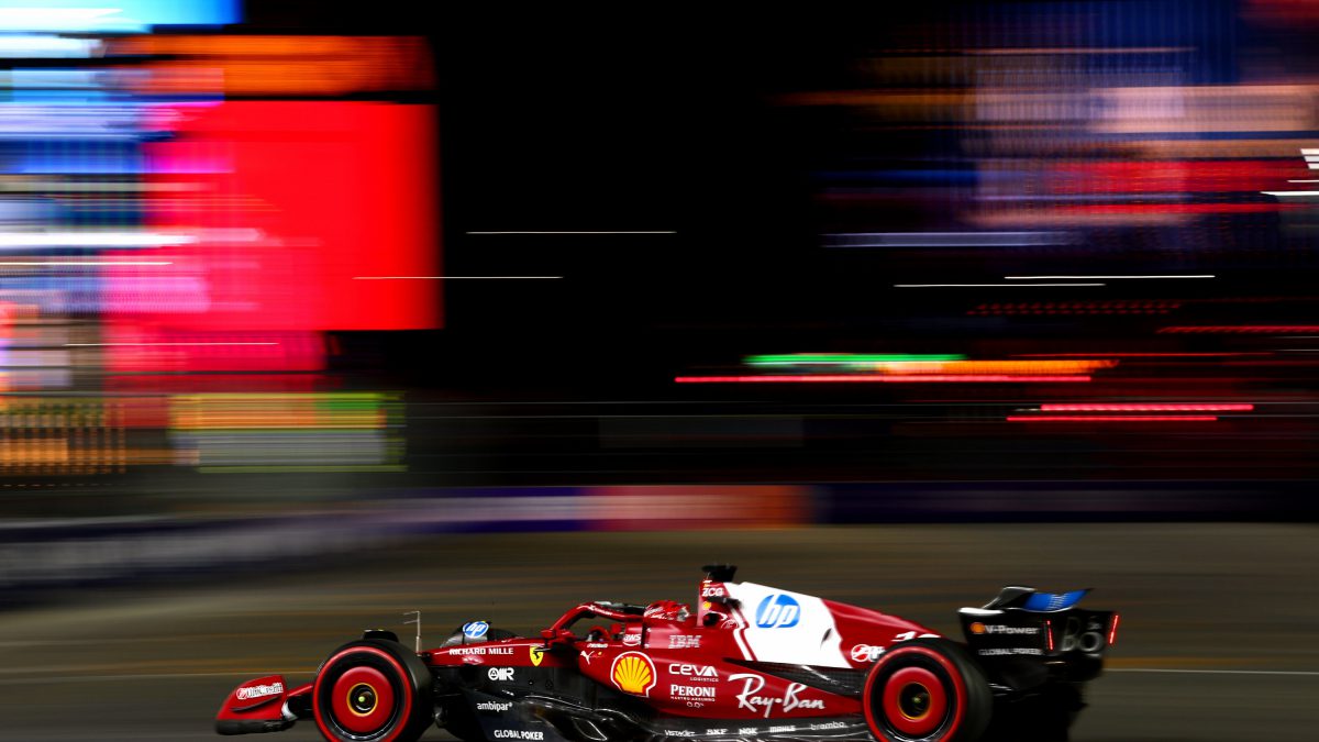 Leclerc manda en el frío de Nevada, con Verstappen cuarto y Sainz quinto