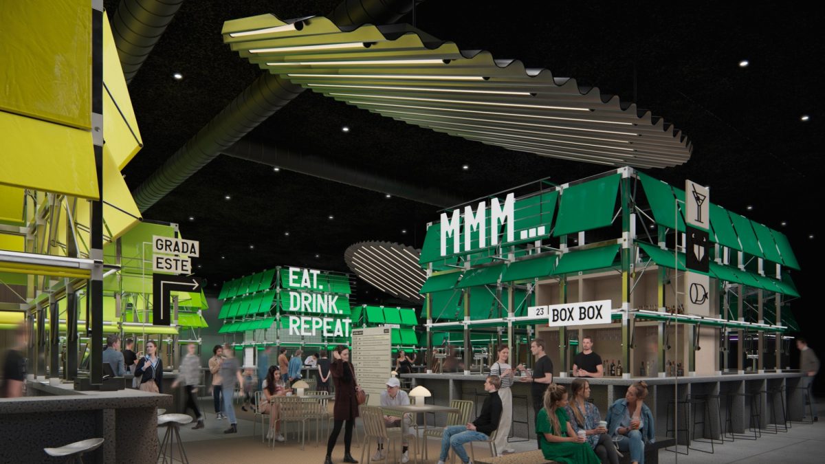 3000 metros cuadrados y chocolate con churros