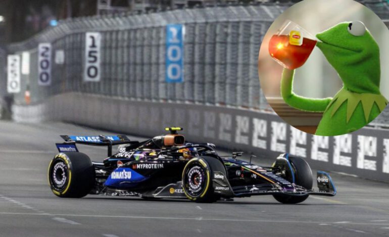 “No es mi problema, soy el meme de la rana con el té”