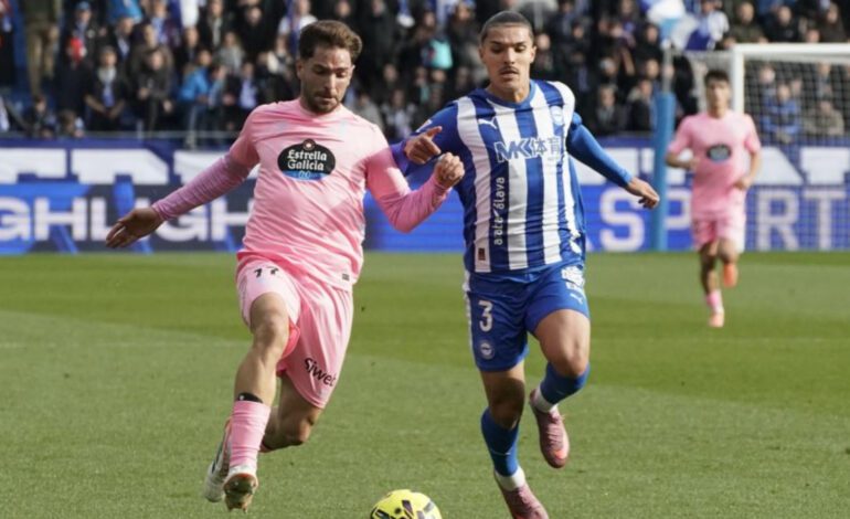 El Alavés da otro paso atrás