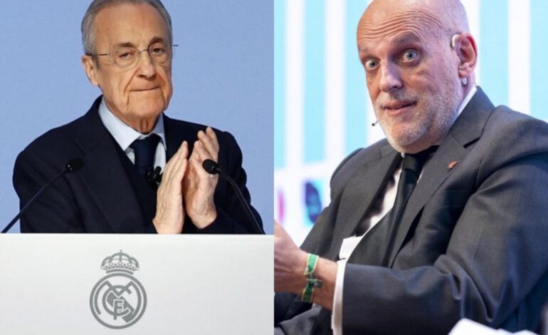 La contundente respuesta de Javier Tebas a Florentino Pérez tras la Asamblea de socios