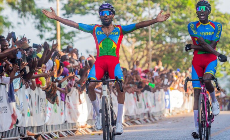 Merhawi Kudus se proclama campeón de África en ruta en Kenia
