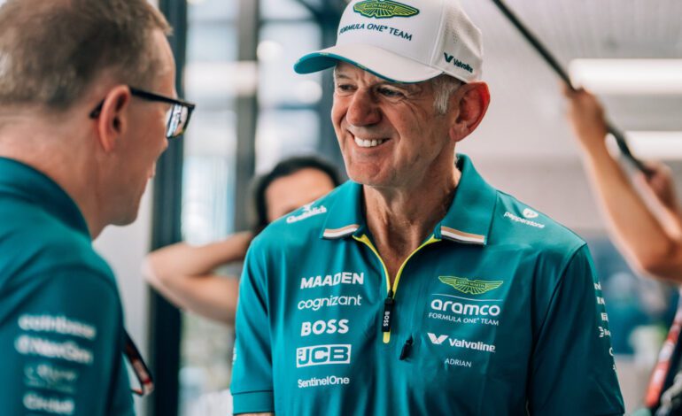 Se confirma el bombazo, Adrian Newey, nuevo jefe de equipo de Aston Martin F1 en 2026