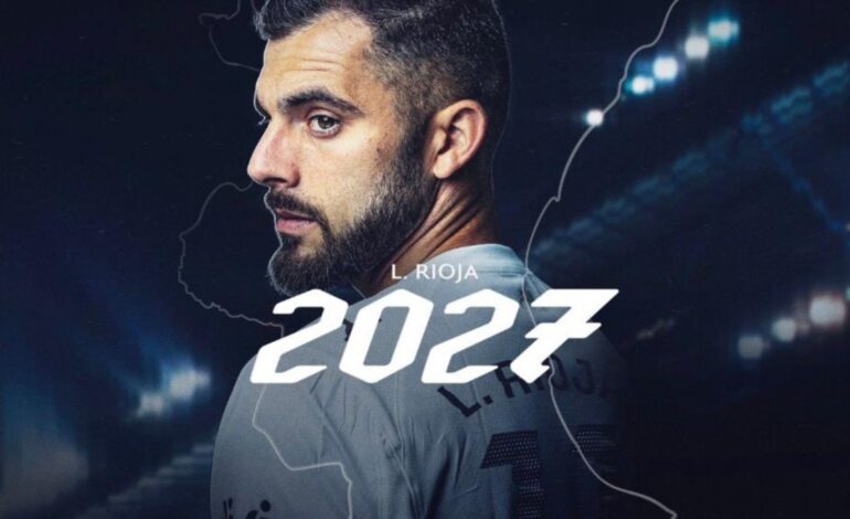 El Valencia renueva a Rioja hasta 2027