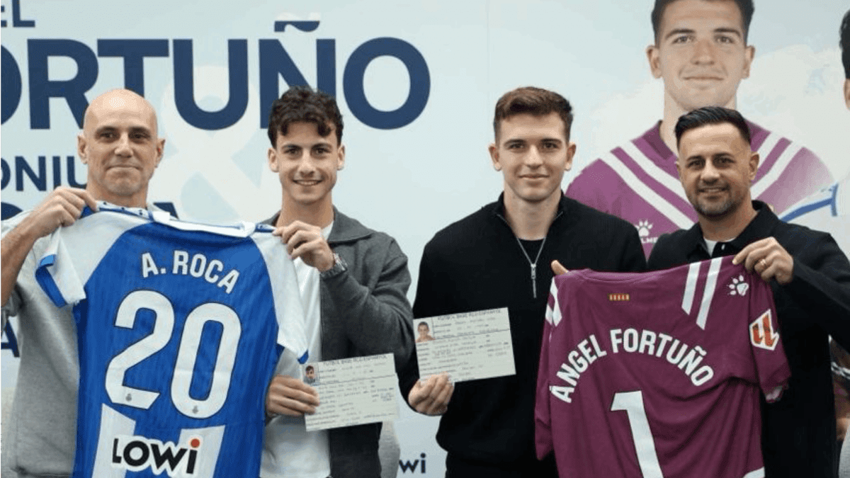 El Espanyol rinde homenaje a Fortuño y Antoniu Roca