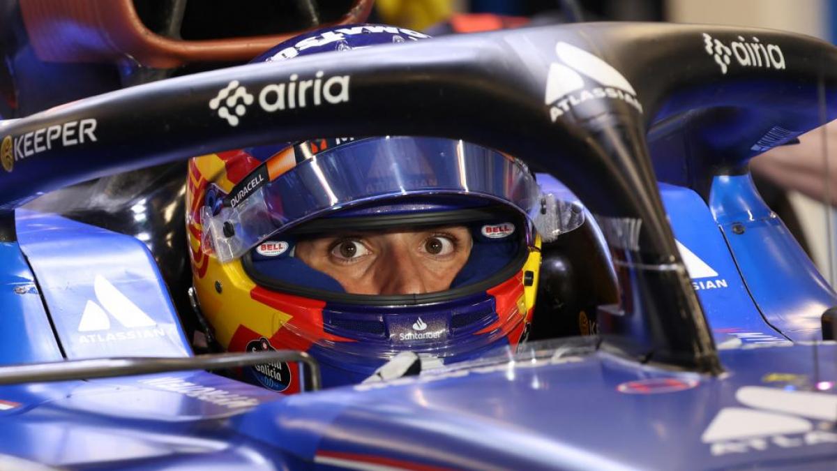 Sainz y el rendimiento inesperado de Williams: "Hemos probado un reglaje impensable"