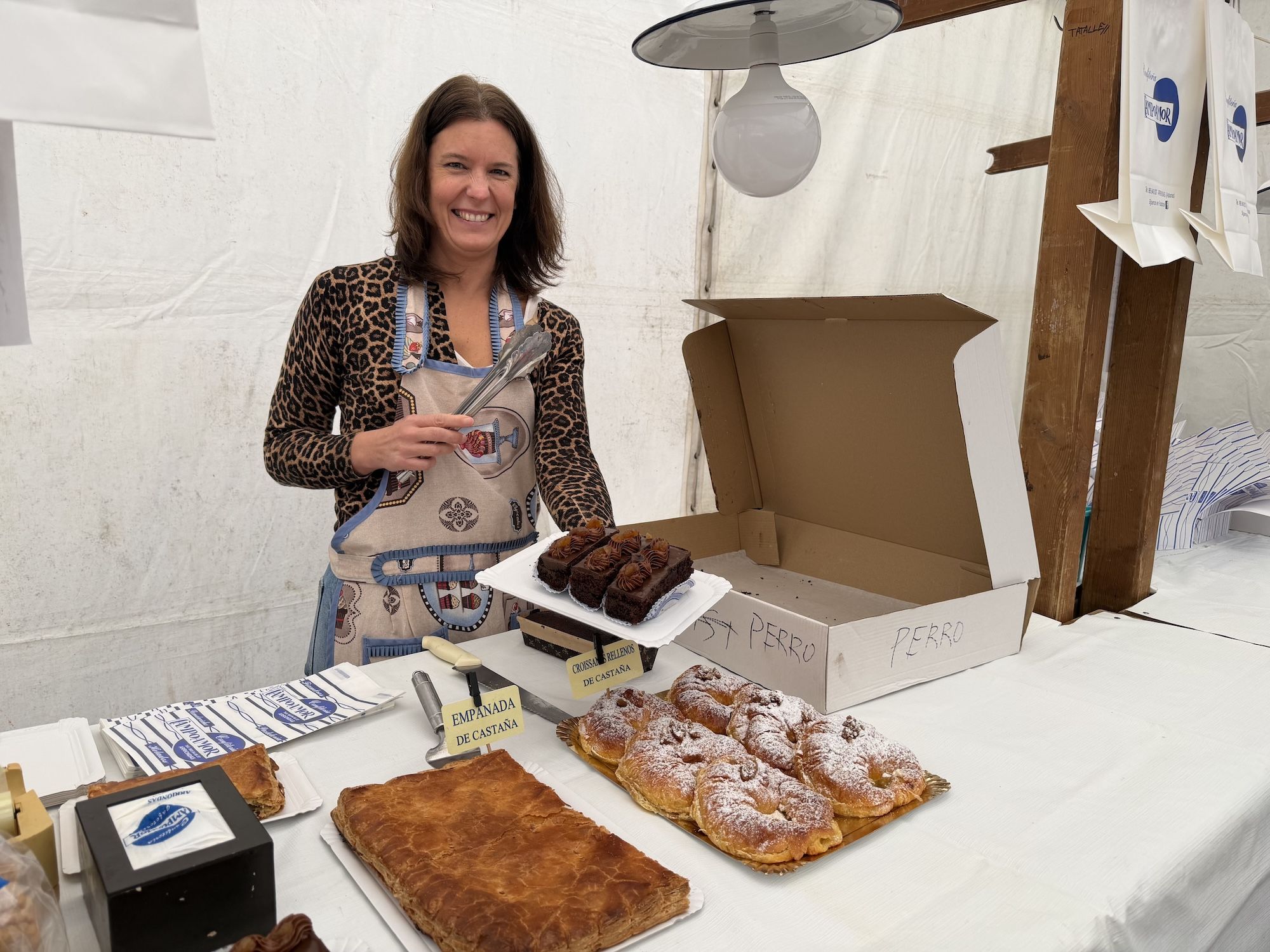 Concurso de castañas y productos de la huerta en Arriondas