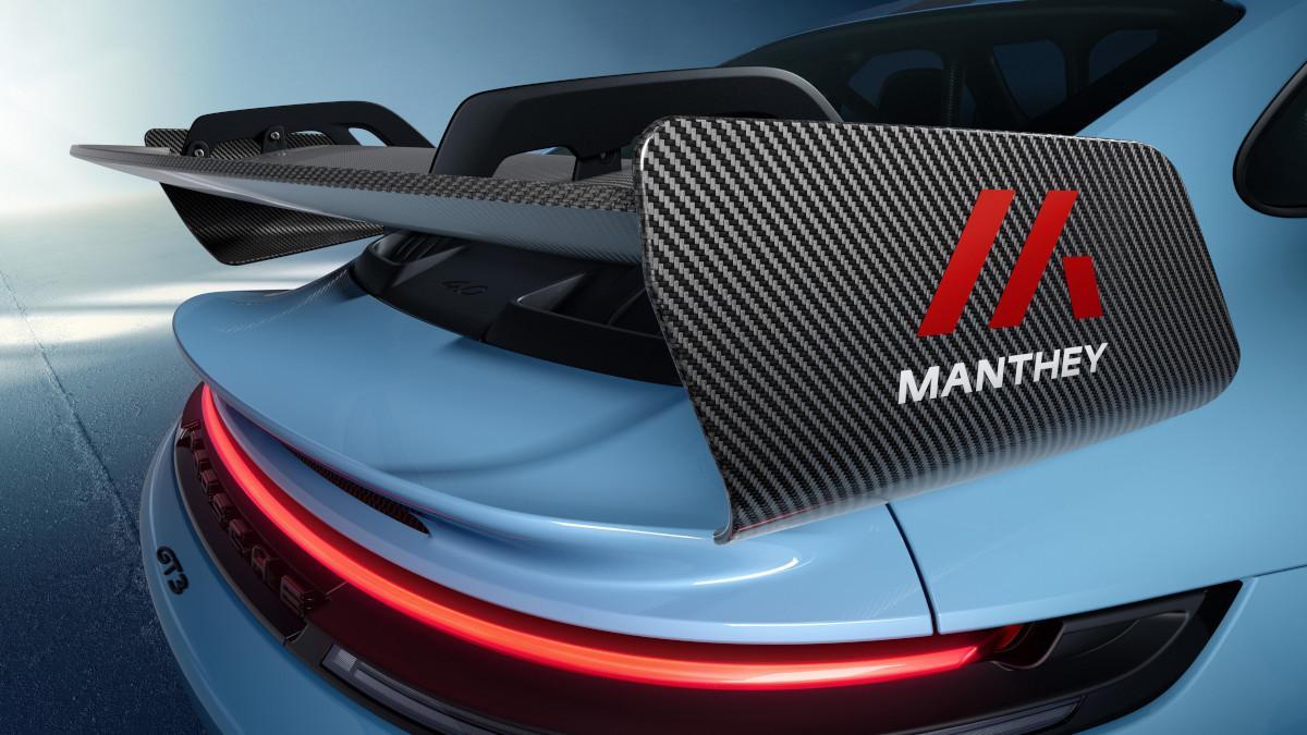 Porsche GT3 con el kit Mantlhey