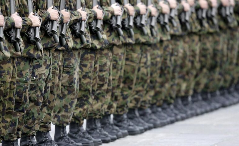 REARME EUROPA | Suiza rechaza masivamente cambiar su servicio militar masculino obligatorio
