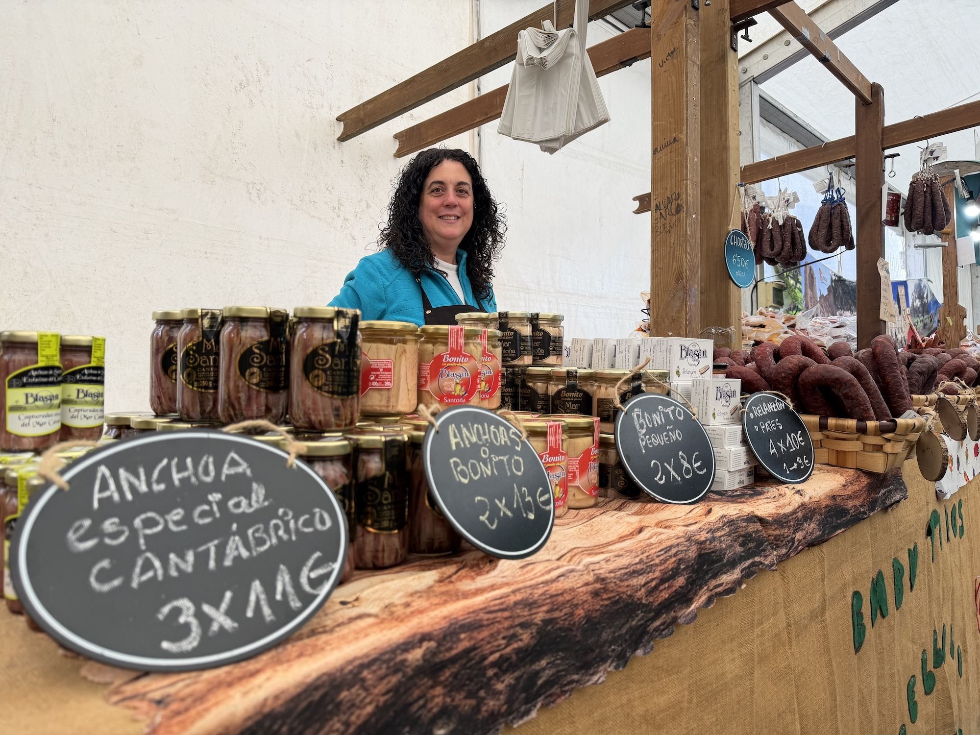 Concurso de castañas y productos de la huerta en Arriondas