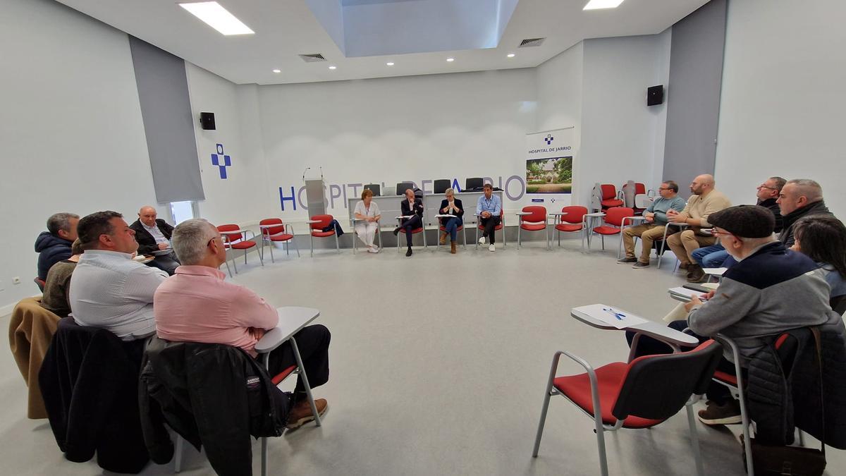 OBRAS HOSPITAL JARRIO | Adjudicada la redacción del proyecto para reactivar la reforma del hospital de Jarrio