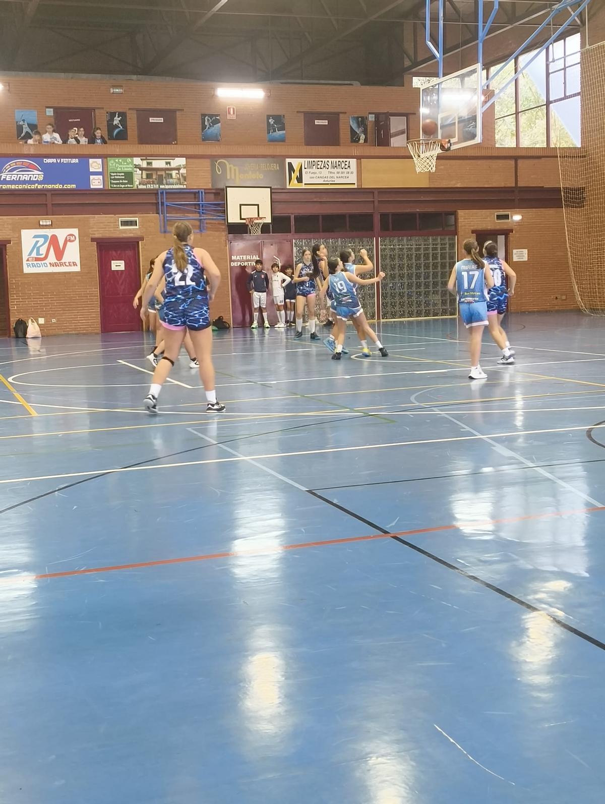 Un momento del partido del cadete contra ArtChivo.