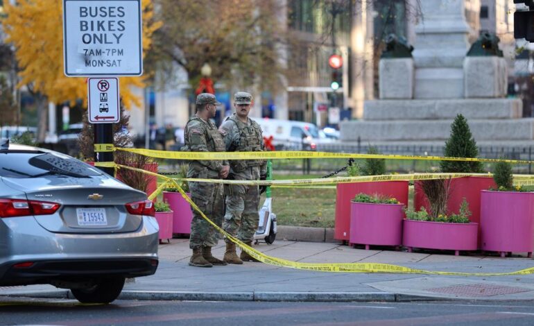 El sospechoso del ataque contra la Guardia Nacional en Washington DC trabajó para EEUU en Afganistán
