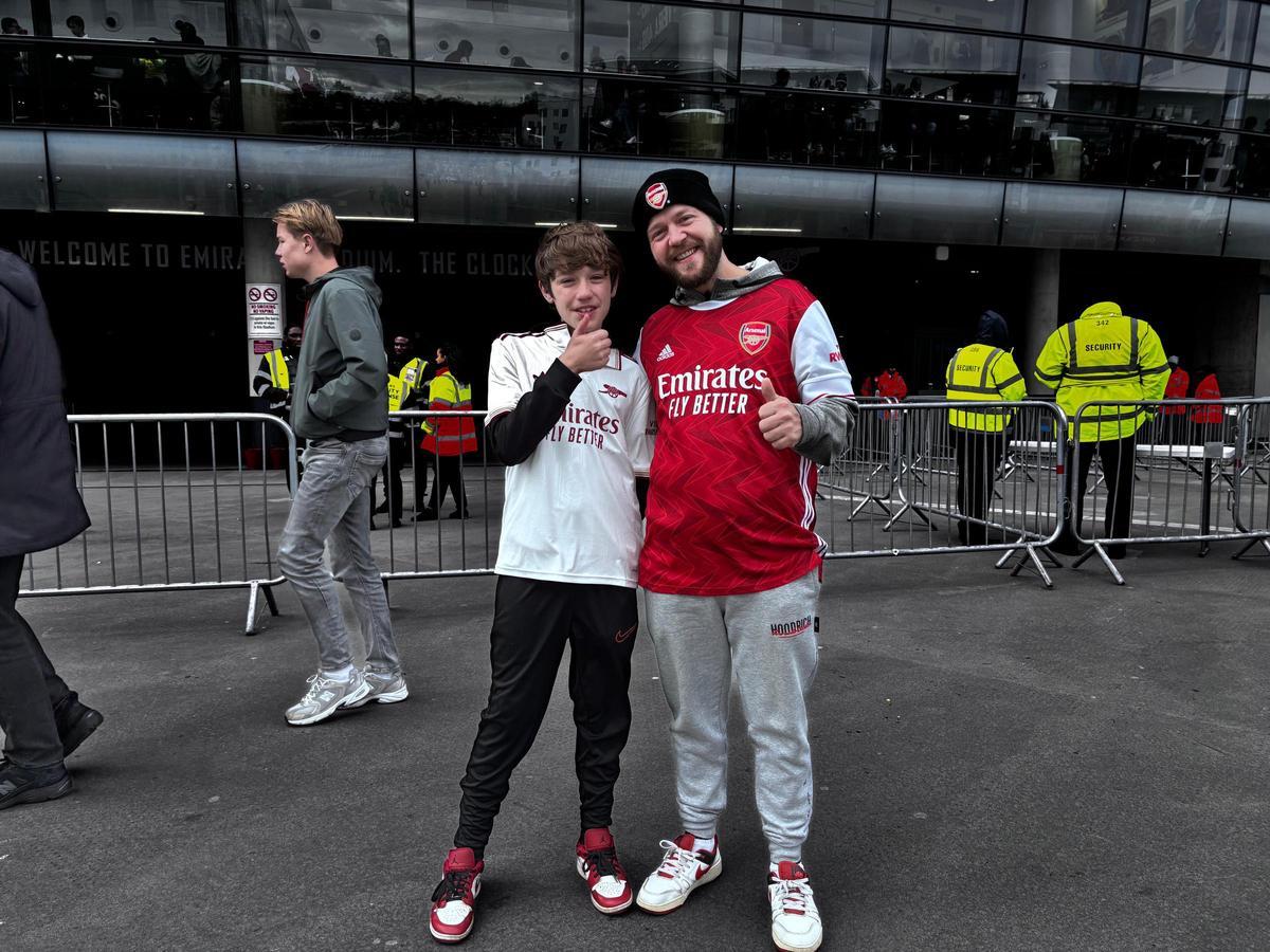 Ben y Archie, en los Emiratos