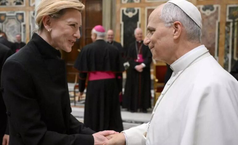 LEÓN XIV CINE VATICANO | León XIV recibe en el Vaticano a una multitud de actores y cineastas de todo el mundo