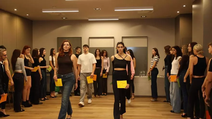 Así empezó el casting para elegir los modelos para la pasarela Campoamor