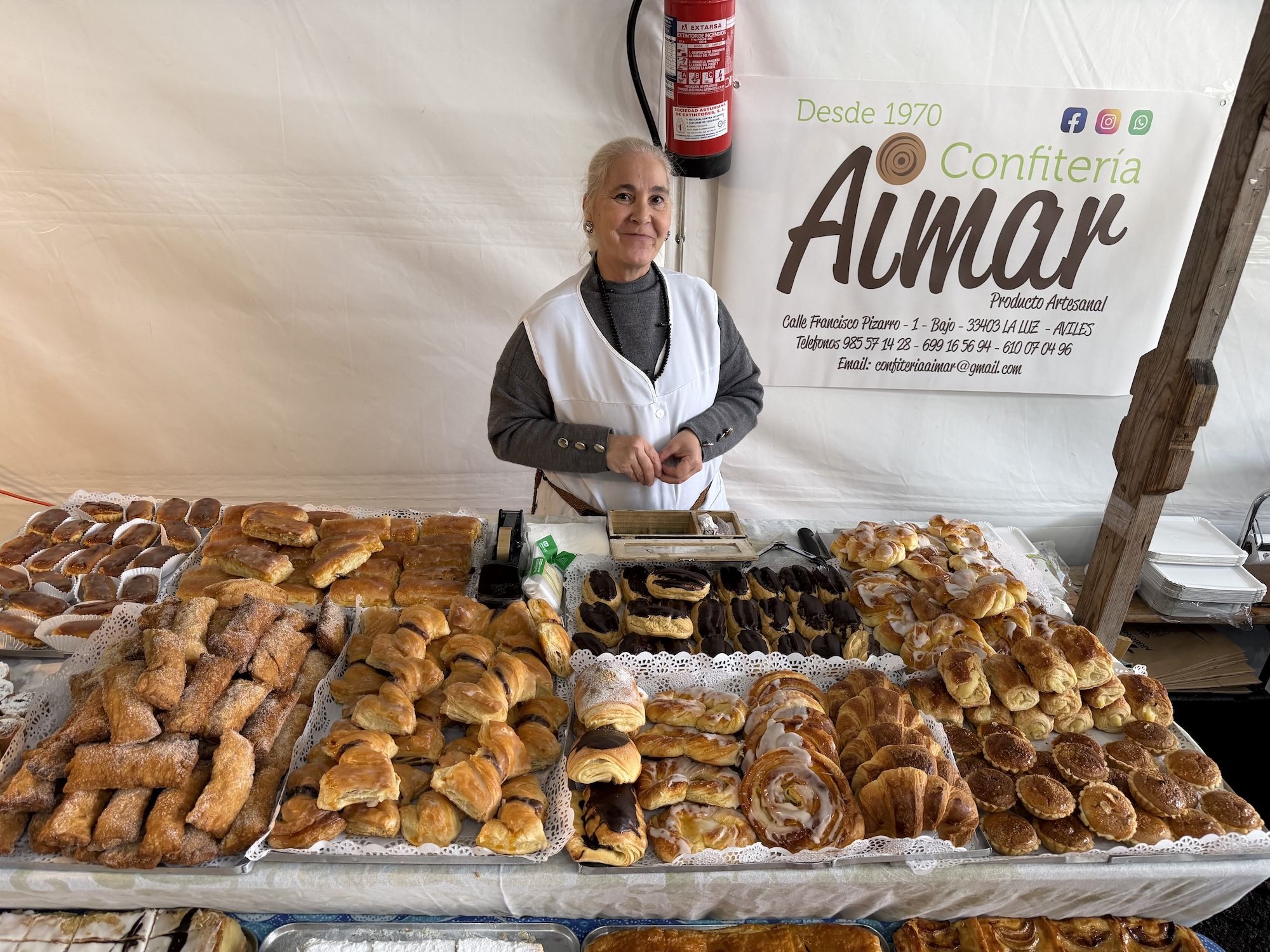 Concurso de castañas y productos de la huerta en Arriondas