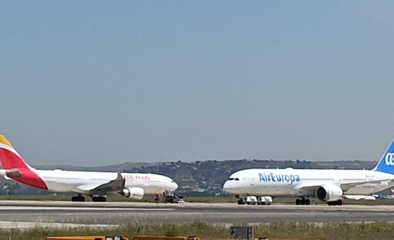 La suspensión de vuelos de Air Europa, Iberia y Plus Ultra en Venezuela afecta a más de 8.000 pasajeros