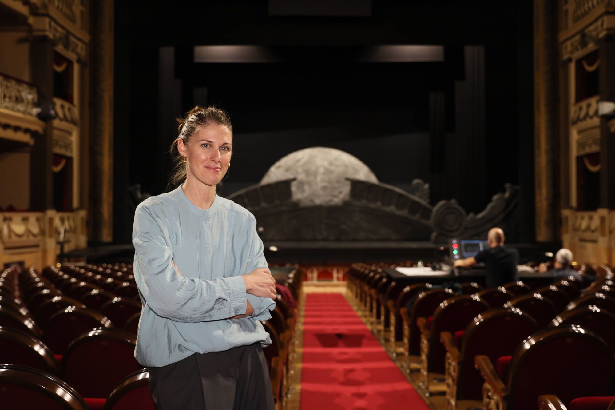 ensayos de ópera "orlando furioso" en el teatro campoamor