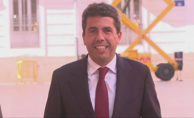 el sueldo de Mazón si logra que se considere su legislatura terminada