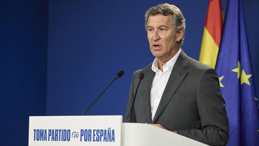 FEIJÓO MAZÓN DIMISÓN LECCIÓN | Feijóo reivindica a Mazón como víctima de una “cacería” y afirma que le ha dado “una lección” a Sánchez