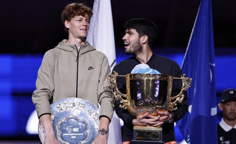 Alcaraz y Sinner, la última batalla en 2025 de una dupla que ha dominado el tenis en una temporada para el recuerdo