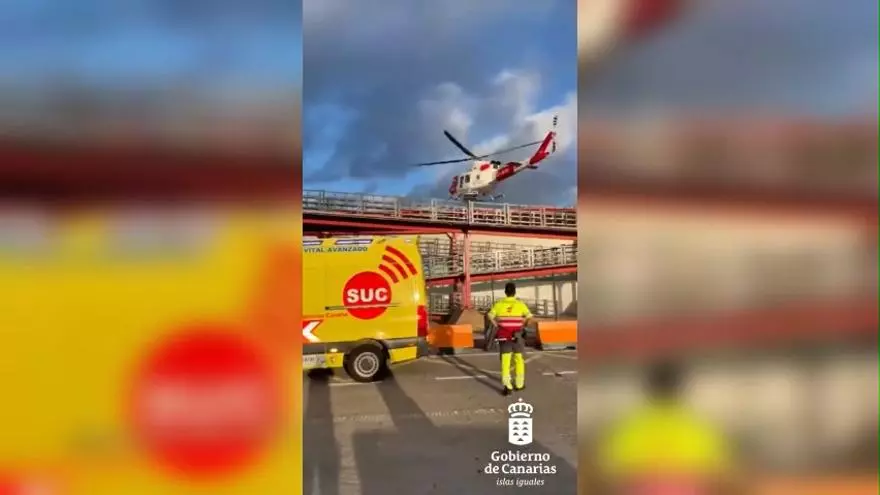 Dispositivo de emergencia para un hombre fallecido en la costa de La Guancha (Tenerife)