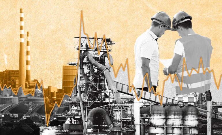 La industria asturiana crez magar el pinchazu d’una de les sos principales rames